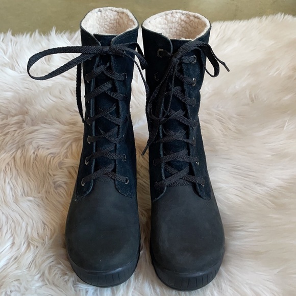 Timberland Anti-Fatigue Sherpa Lined Lace Up Boots, 7 - Picture 4 of 16